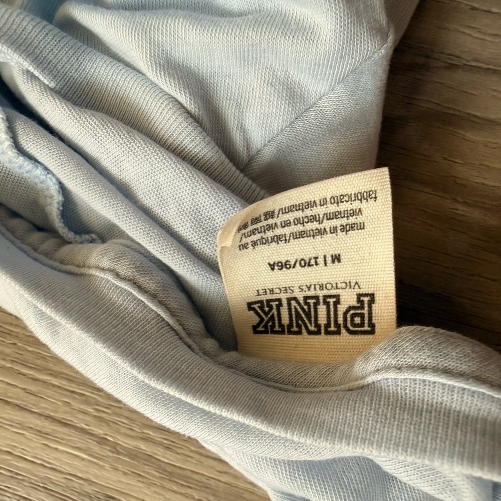 PINK Victoria's Secret Light Blue Top - Picture 4 of 4